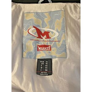 Marker Snow Ski Jacket Women's Size 14 Blue‎ Hooded Snowboard Rule The MTN